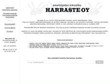 Tablet Screenshot of harraste.fi